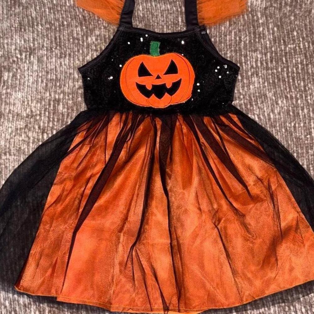 Pumpkin sparkle toddler girls sweetest
